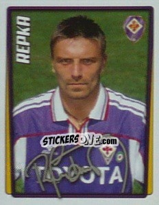 Sticker Tomas Repka - Calcio 2001-2002 - Merlin