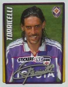 Figurina Moreno Torricelli - Calcio 2001-2002 - Merlin