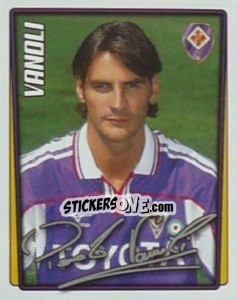 Sticker Paolo Vanoli - Calcio 2001-2002 - Merlin