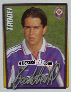 Cromo Riccardo Taddei - Calcio 2001-2002 - Merlin