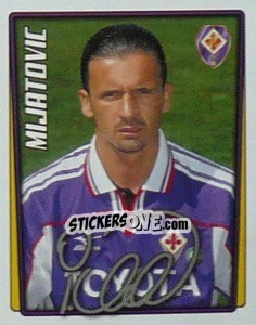 Figurina Predrag Mijatovic - Calcio 2001-2002 - Merlin