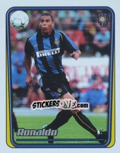 Sticker Ronaldo (Superstar) - Calcio 2001-2002 n. 119 - Merlin
