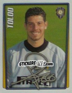 Sticker Francesco Toldo - Calcio 2001-2002 - Merlin