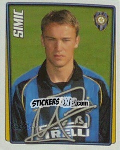 Figurina Dario Simic - Calcio 2001-2002 - Merlin