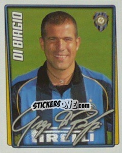 Figurina Luigi di Biagio - Calcio 2001-2002 - Merlin