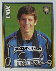 Cromo Emre Belozoglu - Calcio 2001-2002 - Merlin