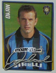 Figurina Okan Buruk - Calcio 2001-2002 - Merlin