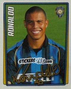 Sticker Ronaldo - Calcio 2001-2002 n. 137 - Merlin