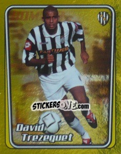 Sticker David Trezeguet (Il Bomber) - Calcio 2001-2002 n. 141 - Merlin