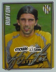 Sticker Gianluigi Buffon - Calcio 2001-2002 n. 145 - Merlin