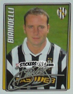 Sticker Alessandro Birindelli - Calcio 2001-2002 - Merlin