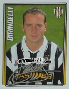 Figurina Alessandro Birindelli - Calcio 2001-2002 - Merlin