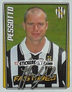 Figurina Gianluca Pessotto - Calcio 2001-2002 - Merlin