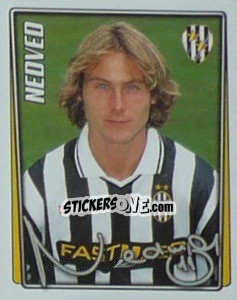 Cromo Pavel Nedved - Calcio 2001-2002 - Merlin