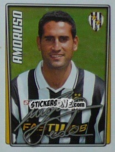 Figurina Nicola Amoruso - Calcio 2001-2002 - Merlin