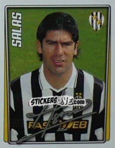 Cromo Marcelo Salas - Calcio 2001-2002 - Merlin