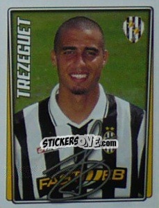 Sticker David Trezeguet - Calcio 2001-2002 n. 162 - Merlin