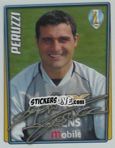 Cromo Angelo Peruzzi - Calcio 2001-2002 - Merlin
