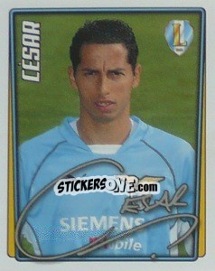 Figurina Cesar - Calcio 2001-2002 - Merlin