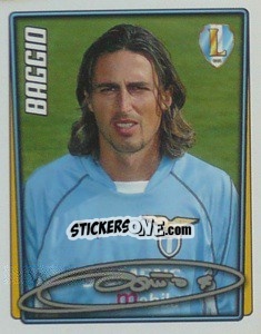 Sticker Dino Baggio - Calcio 2001-2002 - Merlin