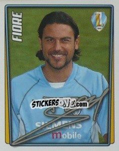 Sticker Stefano Fiore - Calcio 2001-2002 - Merlin