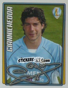 Figurina Giuliano Giannichedda - Calcio 2001-2002 - Merlin