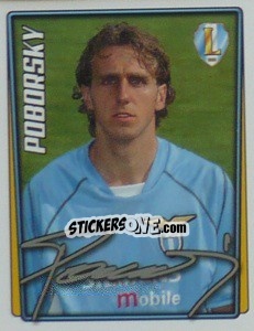 Sticker Karel Poborsky - Calcio 2001-2002 - Merlin