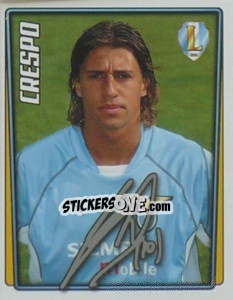 Cromo Hernan Crespo - Calcio 2001-2002 - Merlin