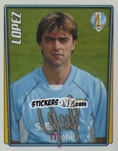 Sticker Javier Claudio Lopez - Calcio 2001-2002 - Merlin