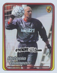 Sticker Antonio Chimenti (Superstar) - Calcio 2001-2002 - Merlin