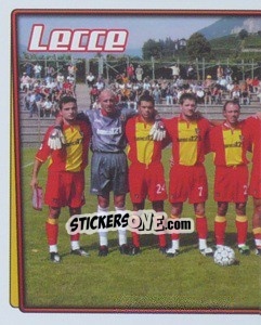 Sticker La Squadra (1/2) - Calcio 2001-2002 n. 189 - Merlin