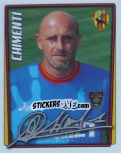 Figurina Antonio Chimenti - Calcio 2001-2002 - Merlin