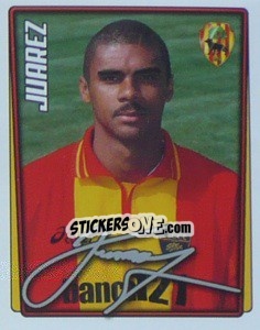 Sticker Juarez - Calcio 2001-2002 - Merlin