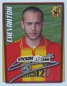 Figurina Ernesto Chevanton - Calcio 2001-2002 - Merlin