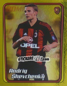 Figurina Andriy Shevchenko (Il Bomber) - Calcio 2001-2002 - Merlin