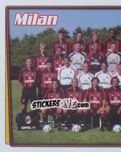 Sticker La Squadra (1/2) - Calcio 2001-2002 n. 212 - Merlin