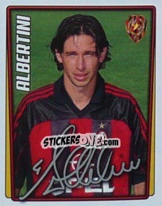 Figurina Demetrio Albertini - Calcio 2001-2002 - Merlin