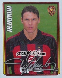 Sticker Fernando Redondo - Calcio 2001-2002 - Merlin