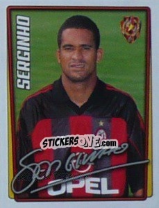 Sticker Serginho - Calcio 2001-2002 - Merlin