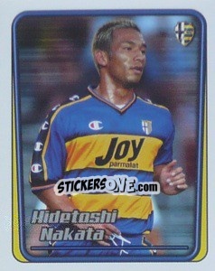 Cromo Hidetoshi Nakata (Superstar) - Calcio 2001-2002 - Merlin
