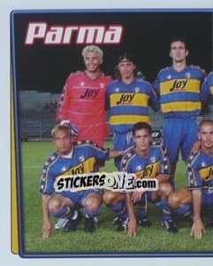 Sticker La Squadra (1/2) - Calcio 2001-2002 n. 235 - Merlin