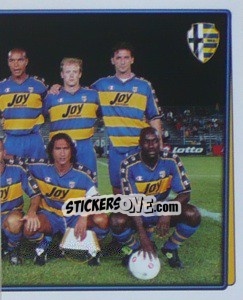 Sticker La Squadra (2/2) - Calcio 2001-2002 n. 236 - Merlin