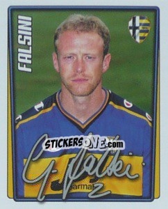 Sticker Gianluca Falsini - Calcio 2001-2002 - Merlin