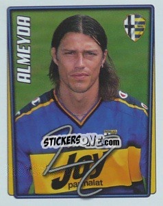 Sticker Matias Almeyda - Calcio 2001-2002 - Merlin