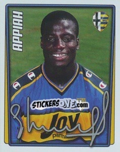 Figurina Stephen Appiah - Calcio 2001-2002 - Merlin