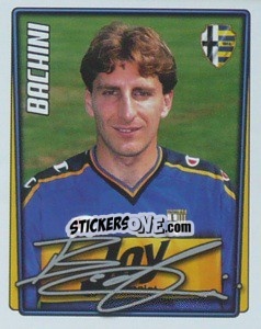 Figurina Jonathan Bachini - Calcio 2001-2002 - Merlin