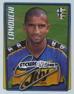 Cromo Sabri Lamouchi - Calcio 2001-2002 - Merlin