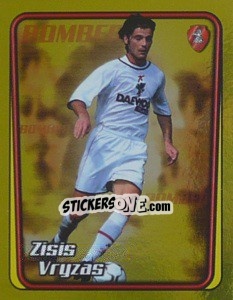 Cromo Zisis Vryzas (Il Bomber) - Calcio 2001-2002 - Merlin