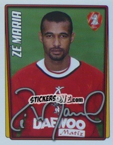 Figurina Ze Maria - Calcio 2001-2002 - Merlin