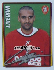 Cromo Fabio Liverani - Calcio 2001-2002 - Merlin